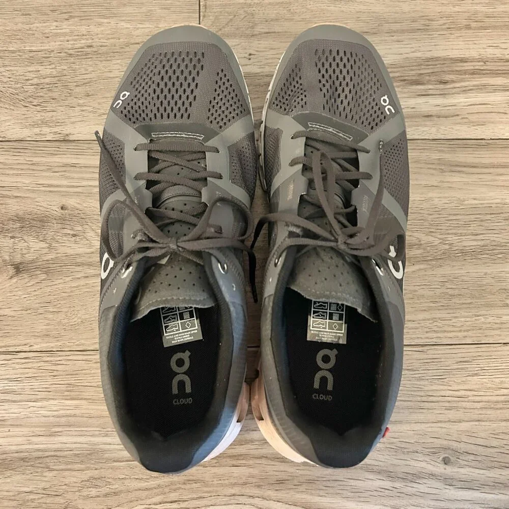 On Women's Oncloud Cloudflow Running Sneakers in Rock Rose Pink Size 10.5